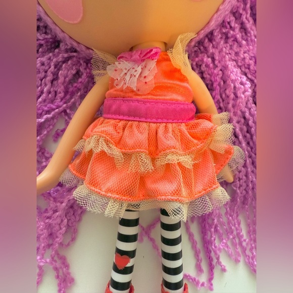 Lalaloopsy Peanut Big Top Full Size Yarn Purple Hair Big Doll - Picture 5 of 8
